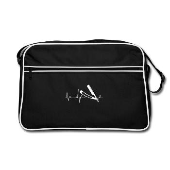Barbier - Sac Retro - noir/blanc - Devant