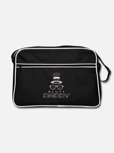 poker - Retro Bag - black/white - Front