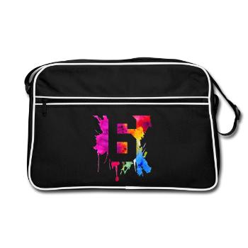 6 YEARS 6TH BIRTHDAY - Retro Bag - black/white - Front