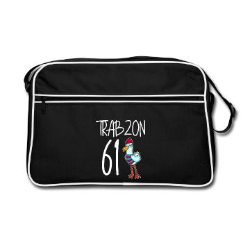 Trabzon 61 Turkey city - Retro Bag - black/white - Front
