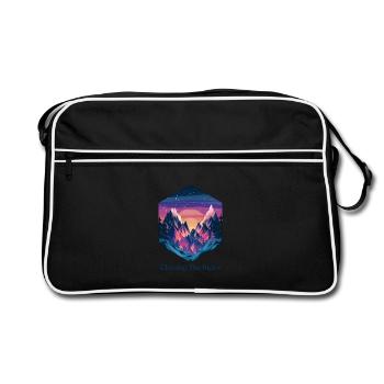 Chasing The Stars - Retro Bag - black/white - Front
