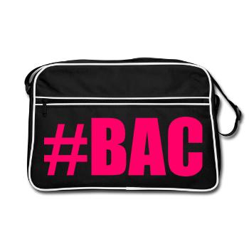 FERRY. BACCALAUREAT. PATENT. DNB. EXAMINATION. WELL DONE - Retro Bag - black/white - Front