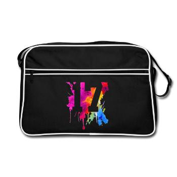 17 YEARS 17TH BIRTHDAY - Retro Bag - black/white - Front
