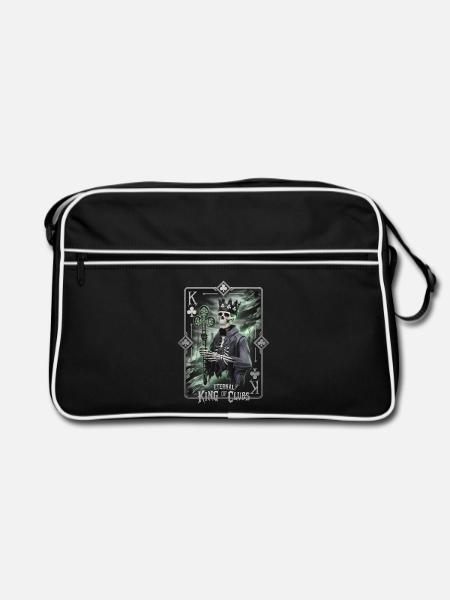 Eternal King of Clubs - Retro Bag - black/white - Front