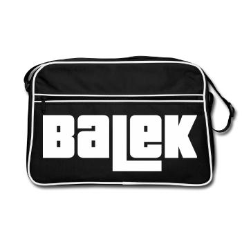 Balek - Sac Retro - noir/blanc - Devant