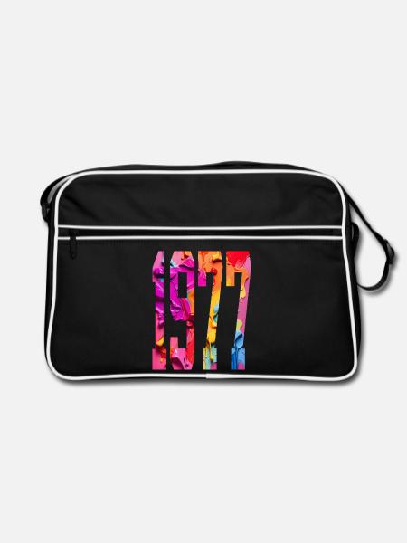 BUNT 49E ANNIVERSAIRE 1977 - Sac Retro - noir/blanc