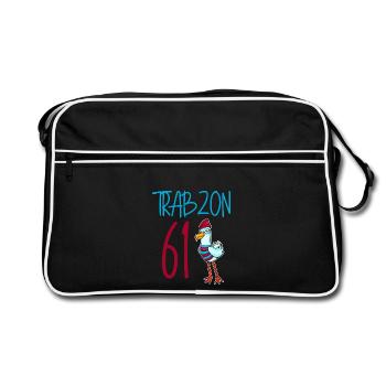 Trabzon 61 Turkey city - Retro Bag - black/white - Front
