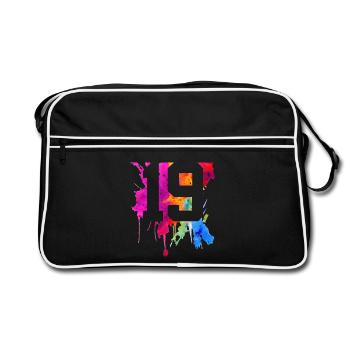 19 YEARS 19TH BIRTHDAY - Retro Bag - black/white - Front