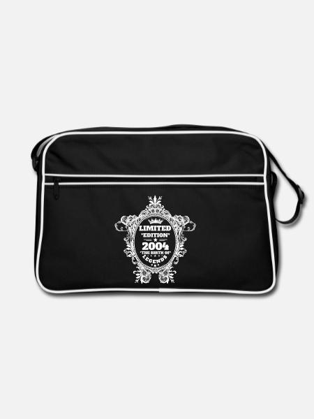 2004 - Retro Tasche - Schwarz/Weiß