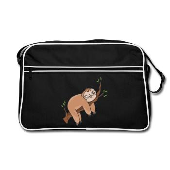 indolence - Sac Retro - noir/blanc - Devant
