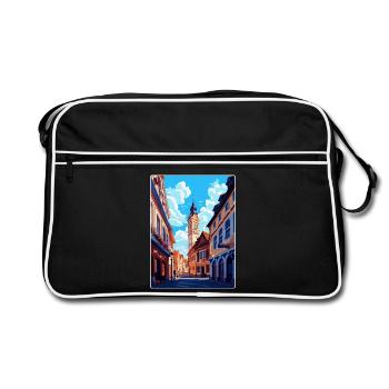 Weimar Germany Vintage Travel Poster Souvenir WPA - Retro Bag - black/white - Front