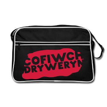 Cofiwch Dryweryn - Sac Retro - noir/blanc - Devant