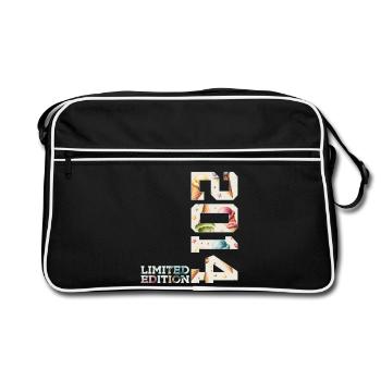 SOMMER LIMITED EDITION 2014 EIS 12. GEBURTSTAG - Sac Retro - noir/blanc - Devant