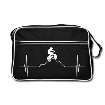 Heartbeat VTT Heartbeat - Sac Retro - noir/blanc - Devant