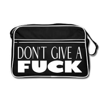 Pas d’avis ? Aucun problème. . - Sac Retro - noir/blanc - Devant