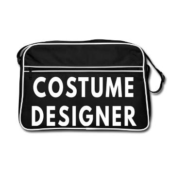 Kostümbildner | Kreativer Modekünstler - Retro Tasche - Schwarz/Weiß - Vorne