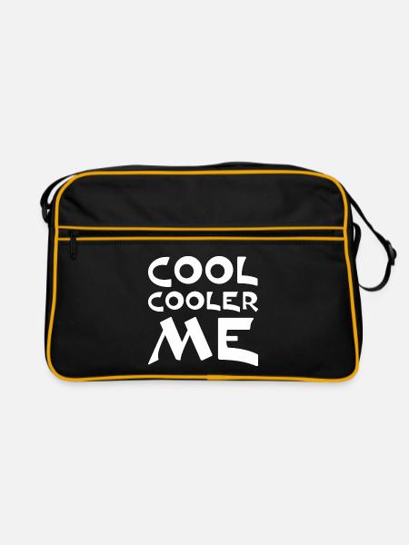 Cool Cooler Me - Retro Tasche - Schwarz/Gold
