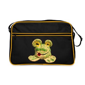 abka_SpokoLoko - Retro Tasche - Schwarz/Gold - Vorne