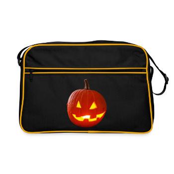 Dynia_SpokoLoko - Retro Tasche - Schwarz/Gold - Vorne