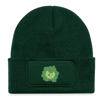 Salad Vegetable Costume Carnival Carnival Partner Shirt - Kids' Recycled Patch Beanie - bottle green - Front