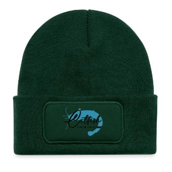 Catfish, Catfish, Sport Fishing, River Monster - Kids' Recycled Patch Beanie - bottle green - Front