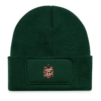 Play It Like A Grandmaster - Kids' Recycled Patch Beanie - bottle green - Front