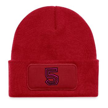 5 - Kids' Recycled Patch Beanie - classic red - Front