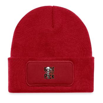 Bone To Pick - Kids' Recycled Patch Beanie - classic red - Front