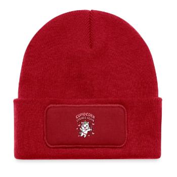 Cupidcorn Strikes Again - Kids' Recycled Patch Beanie - classic red - Front