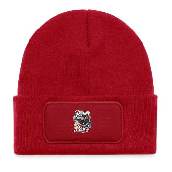 Picture Perfect - Kids' Recycled Patch Beanie - classic red - Front