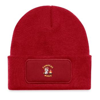 Campfire Magic - Kids' Recycled Patch Beanie - classic red - Front
