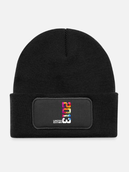 13. GEBURTSTAG LIMITED EDITION 2013 - Kinder Recycelter Patch Beanie - Schwarz