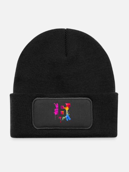 6 JAHRE 6. GEBURTSTAG - Kinder Recycelter Patch Beanie - Schwarz