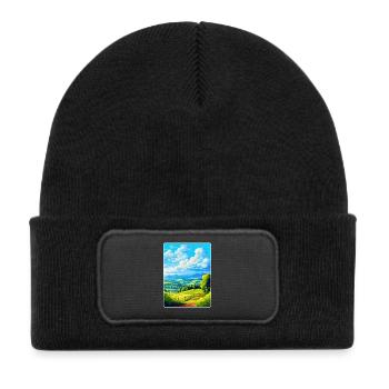 Upper Palatinate Germany Vintage Travel Poster WPA - Kids' Recycled Patch Beanie - black - Front
