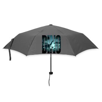 Dino - Regenschirm (klein) - Grau - Vorne