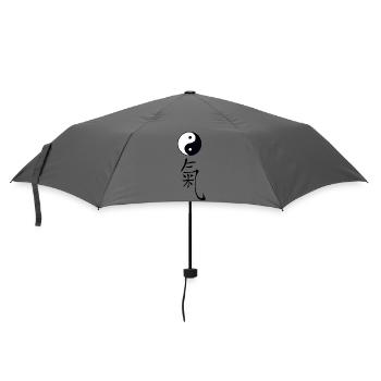 tao qi - Regenschirm (klein) - Grau - Vorne
