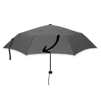 Pfeil - Pfeil - Regenschirm (klein) - Grau - Vorne