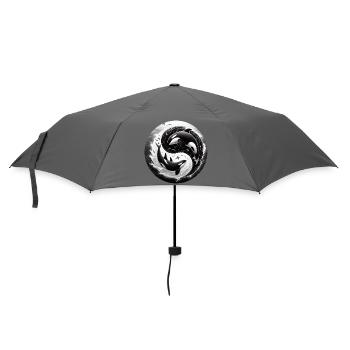 Yin and Yang Orca - Umbrella (small) - grey - Front