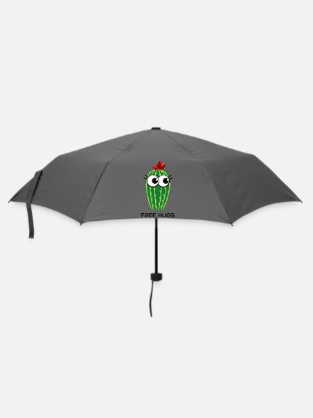 Free Hugs Cactus - Umbrella (small) - grey