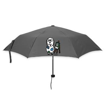 Kunst ScHoF - Regenschirm (klein) - Grau - Vorne