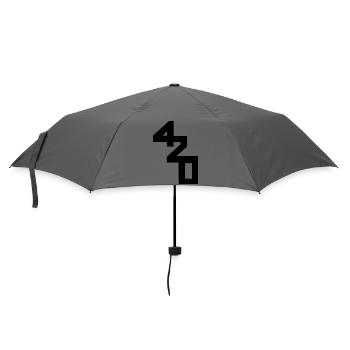 420 Klassenzeichen - Regenschirm (klein) - Grau - Vorne