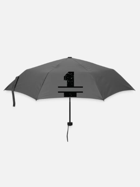 1 , First - Regenschirm (klein) - Grau