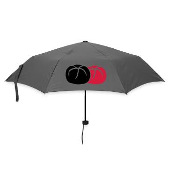 2 Broetchen 3farbig - Regenschirm (klein) - Grau - Vorne