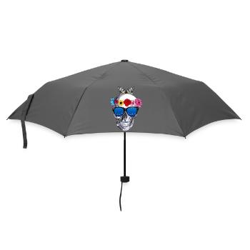 Blumen skul - Regenschirm (klein) - Grau - Vorne