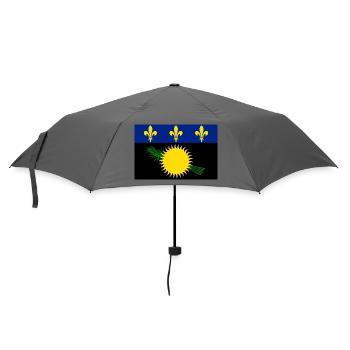 Guadeloupe - Regenschirm (klein) - Grau - Vorne