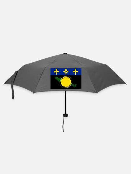Guadeloupe - Regenschirm (klein) - Grau