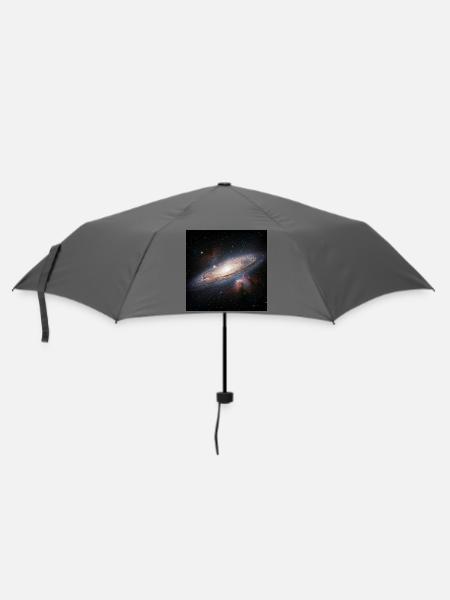 Galaxie Window of Light - Regenschirm (klein) - Grau