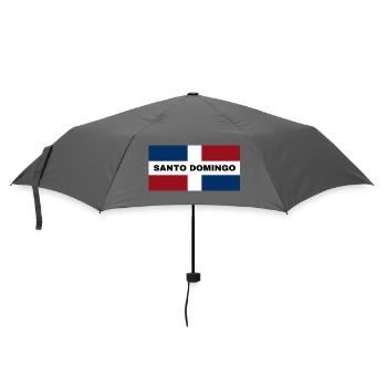 Ville de Saint-Domingue en République dominicaine Drapeau - Parapluie standard - bruyère - Devant