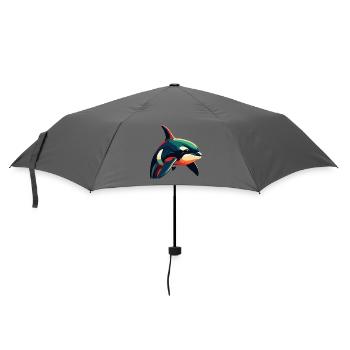 Personnage de dessin animé Orque Animal coloré - Parapluie standard - bruyère - Devant