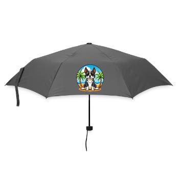 Appenzeller Sennenhund Race de chien Cartoon Beach - Parapluie standard - bruyère - Devant